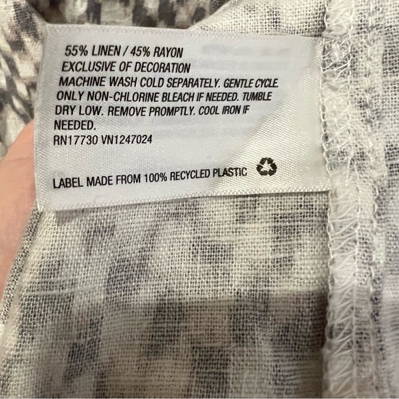 Lot of 2 Universal Thread Linen Maxi Dress M/L Cardigan Sage Green Gray - Picture 4 of 12